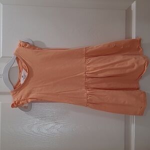 H & M Orange Girls dress 5/6 Y